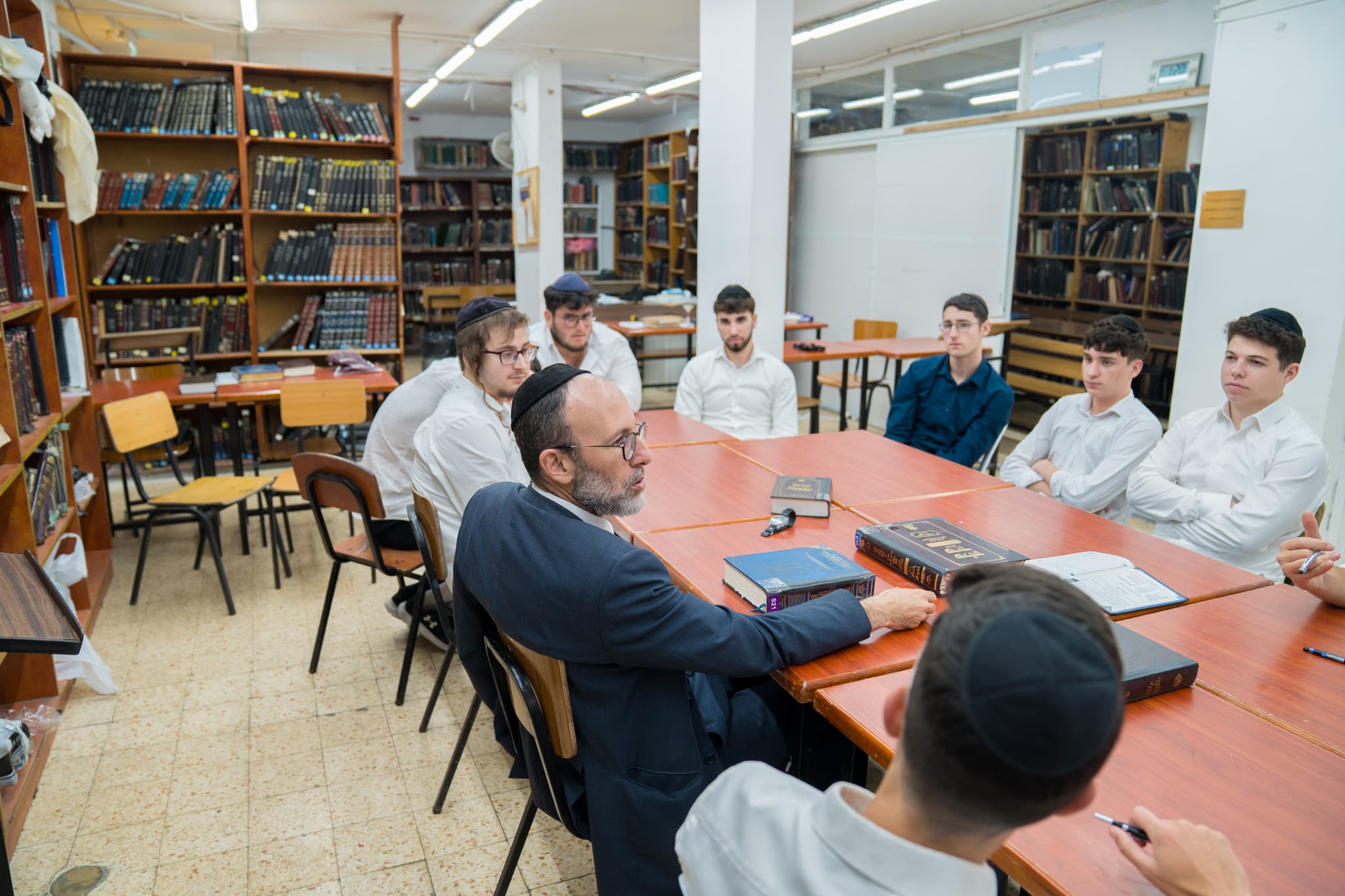 Learning in the Pisga beis medrash
