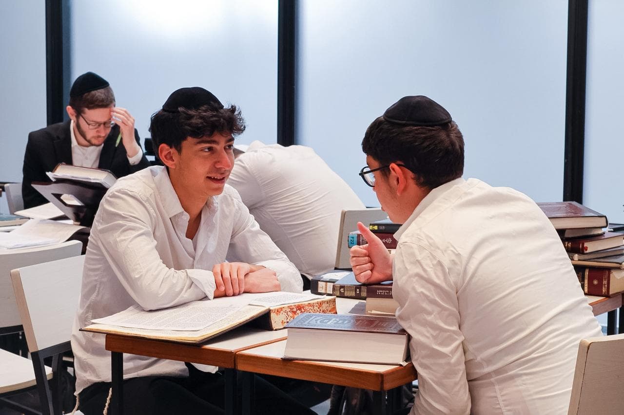 Serious gemara learning in the beis medrash